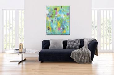 Buy modern art paintings living room hand painted - Abstract 1413